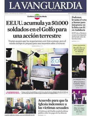 Cubierta La Vanguardia