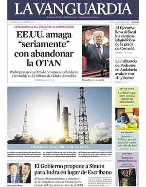 Cubierta La Vanguardia