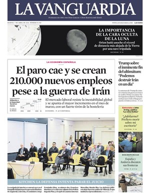 Cubierta La Vanguardia