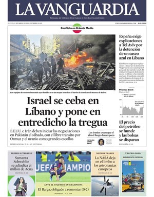 Cubierta La Vanguardia