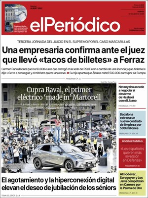 Cubierta El Periódico
