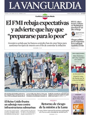 Cubierta La Vanguardia