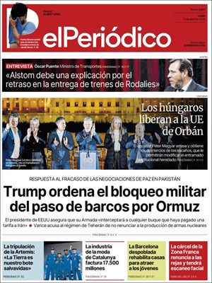 Cubierta El Periódico