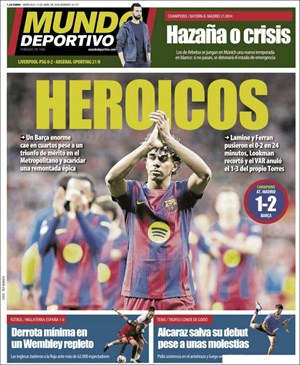 Cubierta Mundo Deportivo