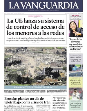 Cubierta La Vanguardia