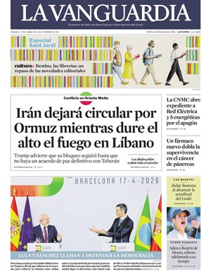 Cubierta La Vanguardia