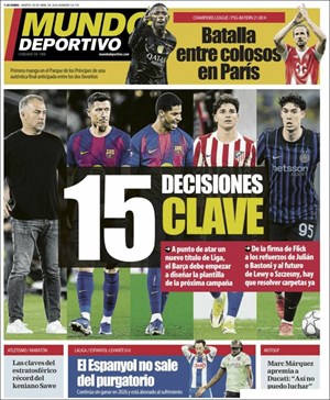 Cubierta Mundo Deportivo