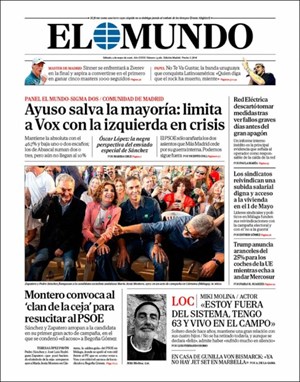 Cubierta El Mundo