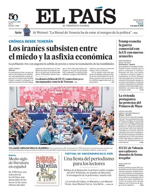 Cubierta El País