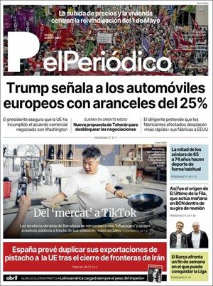 Cubierta El Periódico