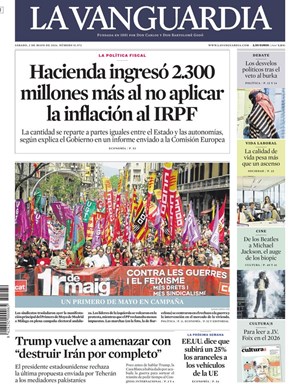 Cubierta La Vanguardia