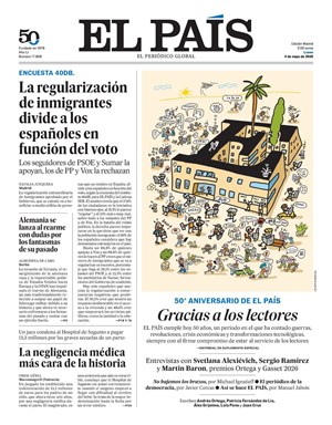 Cubierta El País