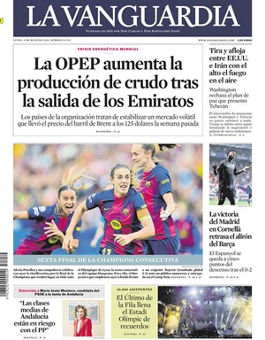 Cubierta La Vanguardia