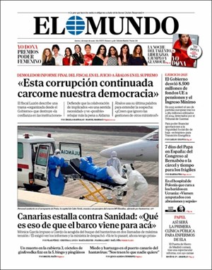 Cubierta El Mundo