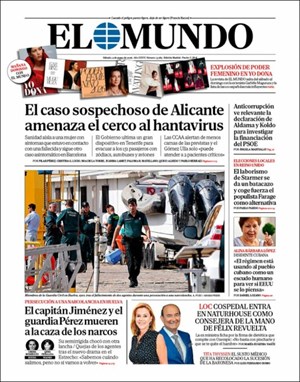 Cubierta El Mundo