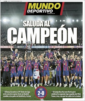 Cubierta Mundo Deportivo