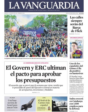 Cubierta La Vanguardia