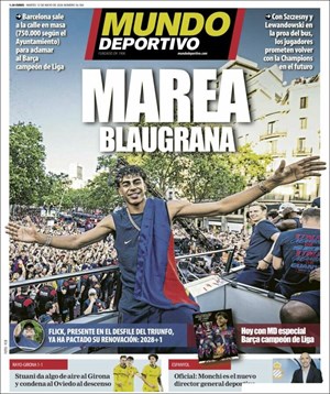 Cubierta Mundo Deportivo