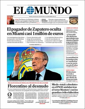 Cubierta El Mundo