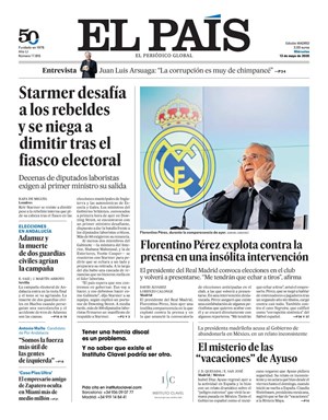 Cubierta El País