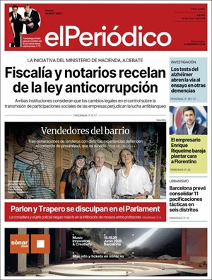 Cubierta El Periódico