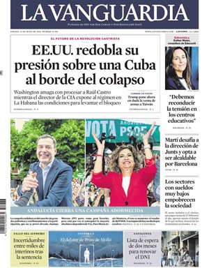 Cubierta La Vanguardia