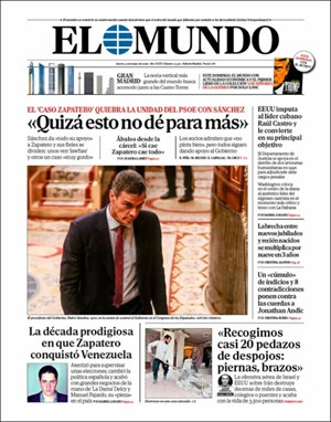Cubierta El Mundo