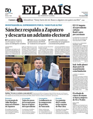 Cubierta El País