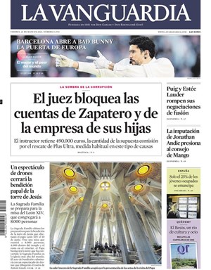 Cubierta La Vanguardia