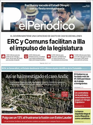 Cubierta El Periódico