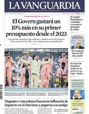 Cubierta La Vanguardia