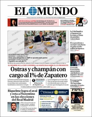 Cubierta El Mundo