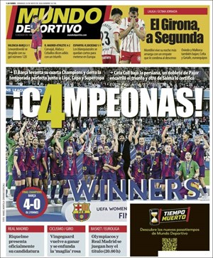 Cubierta Mundo Deportivo