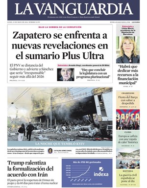 Cubierta La Vanguardia