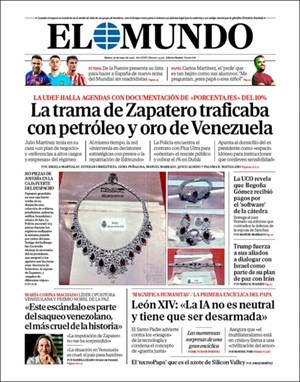 Cubierta El Mundo
