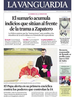 Cubierta La Vanguardia