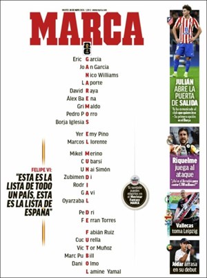 Cubierta Marca