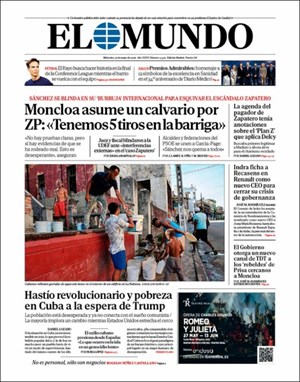 Cubierta El Mundo
