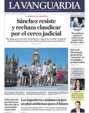 Cubierta La Vanguardia