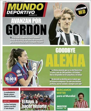 Cubierta Mundo Deportivo