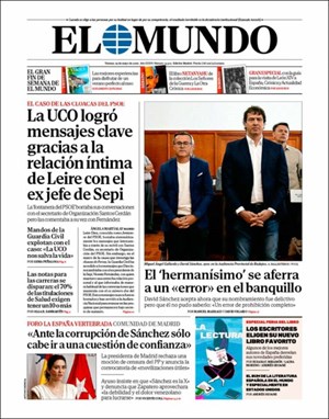 Cubierta El Mundo