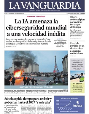 Cubierta La Vanguardia