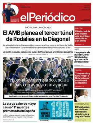Cubierta El Periódico