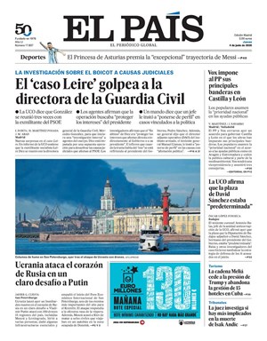 Cubierta El País