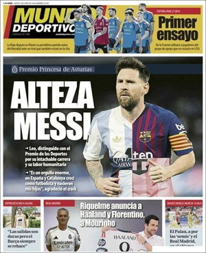 Cubierta Mundo Deportivo
