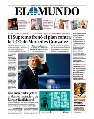 Cubierta El Mundo
