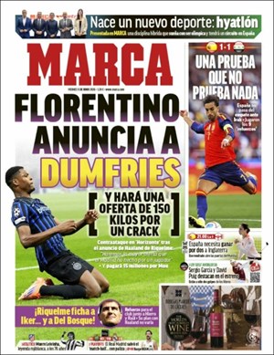 Cubierta Marca