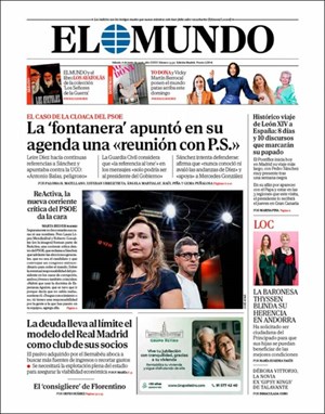 Cubierta El Mundo