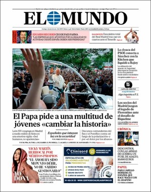 Cubierta El Mundo