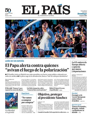 Cubierta El País